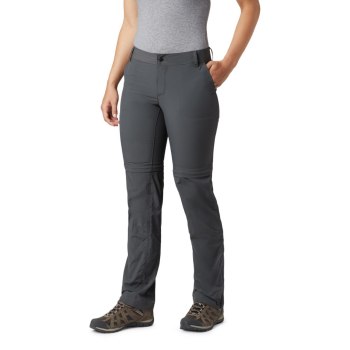 Columbia Silver Ridge 2.0 Convertible, Pantalones Grises Oscuro Para Mujer | 795061-WUY